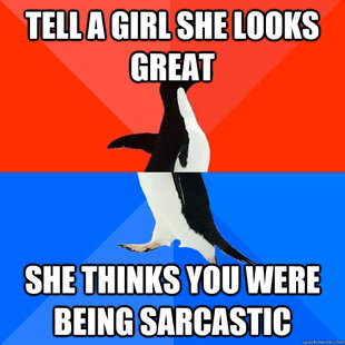 Socially Awesome Awkward Penguin