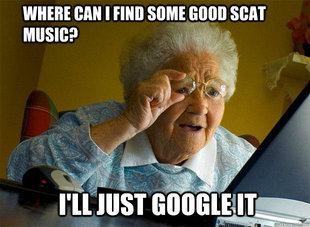 Grandma finds the Internet