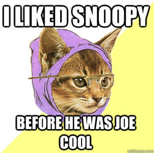Hipster Kitty