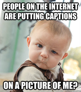 skeptical baby