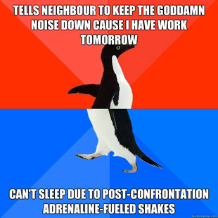 Socially Awesome Awkward Penguin