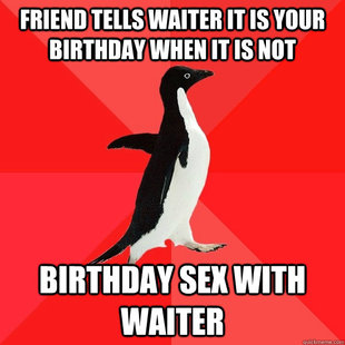 Socially Awesome Penguin
