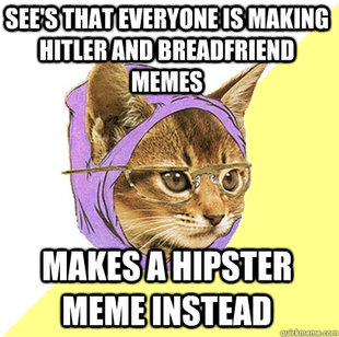 Hipster Kitty