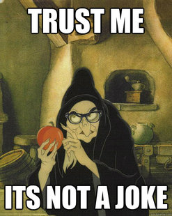 Hipster Snow White Witch