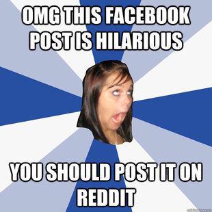 Annoying Facebook Girl