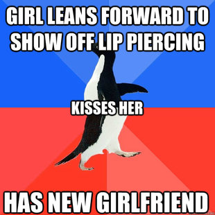 Socially Awkward Awesome Penguin