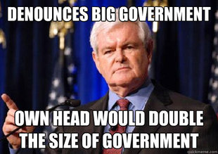 Scumbag Newt Gingrich