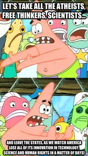 Push it somewhere else Patrick