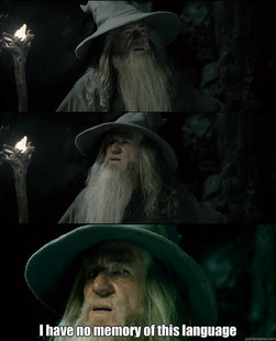 Gandalf und das Spanischstudium