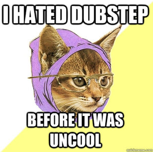Hipster Kitty