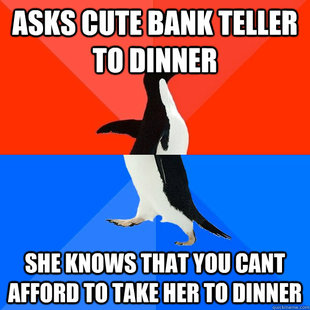 Socially Awesome Awkward Penguin