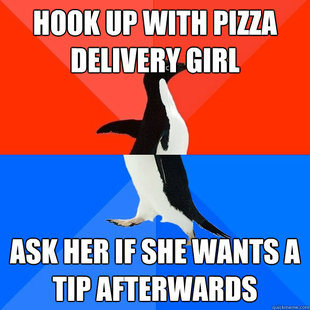 Socially Awesome Awkward Penguin