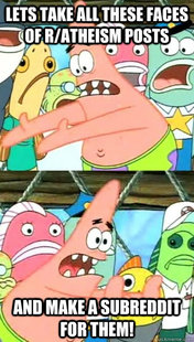 Push it somewhere else Patrick