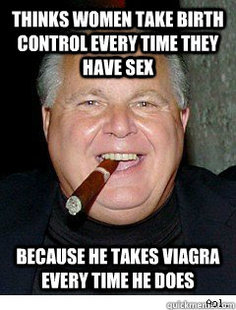 Scumbag Rush Limbaugh