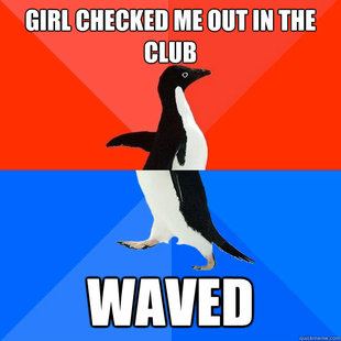 Socially Awesome Awkward Penguin