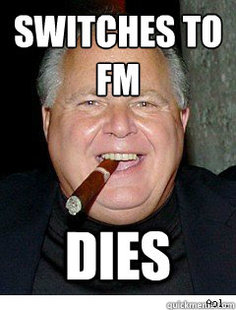 Scumbag Rush Limbaugh