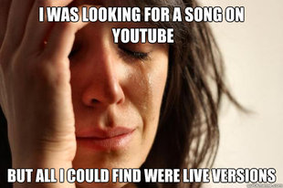 First World Problems
