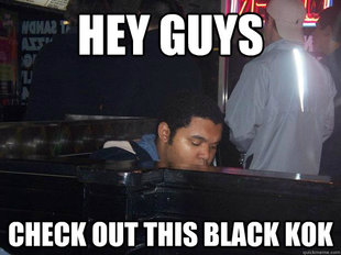big black kok