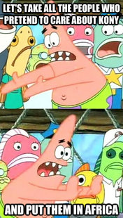 Push it somewhere else Patrick