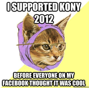 Hipster Kitty
