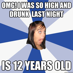 Annoying Facebook Girl