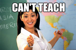Unhelpful High School Teacher