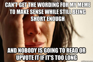 First World Problems