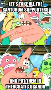 Push it somewhere else Patrick