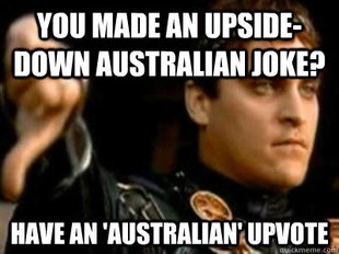 Downvoting Roman