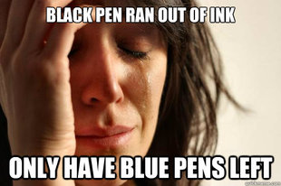 First World Problems