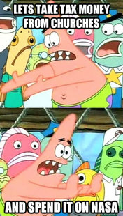 Push it somewhere else Patrick