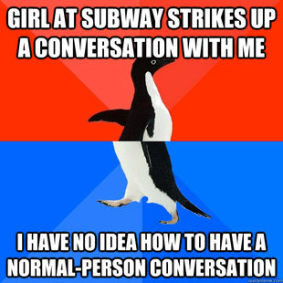 Socially Awesome Awkward Penguin