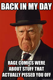 Pissed old guy