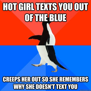 Socially Awesome Awkward Penguin