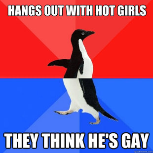 Socially Awksome Penguin