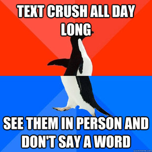 Socially Awesome Awkward Penguin