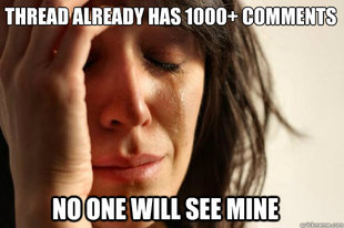 First World Problems