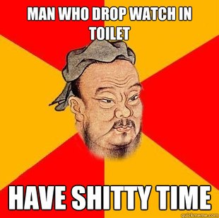 Confucius says