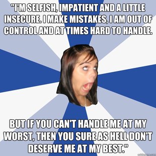 Annoying Facebook Girl