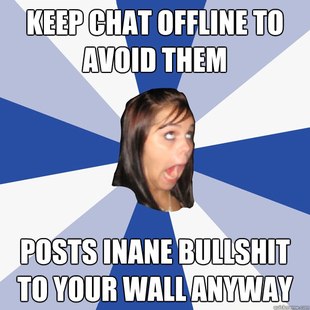 Annoying Facebook Girl