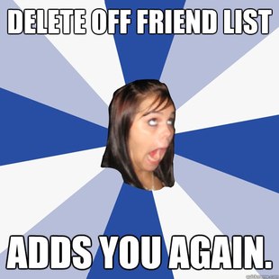 Annoying Facebook Girl