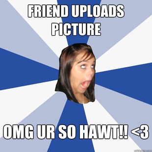 Annoying Facebook Girl