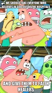Push it somewhere else Patrick