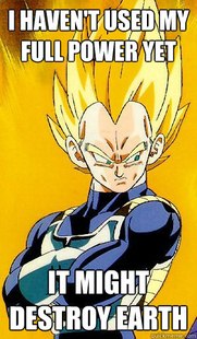 Arrogant Vegeta
