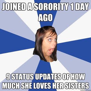 Annoying Facebook Girl