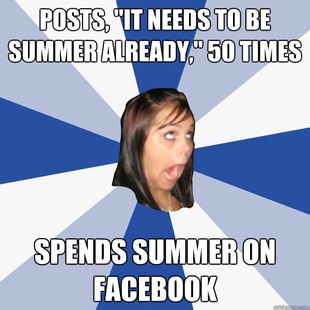 Annoying Facebook Girl