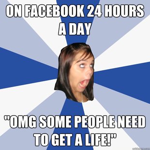 Annoying Facebook Girl