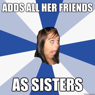 Annoying Facebook Girl