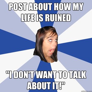 Annoying Facebook Girl