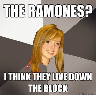 Musically Oblivious 8th Grader